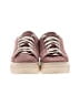 Soludos 100% Leather Burgundy Pink Sneakers Size 8 1/2 - photo 2