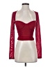 Lulus Red Long Sleeve Top Size S - photo 1