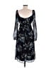 Mi ami 100% Polyester Black Cocktail Dress Size M - photo 2
