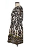 Bebop Print Black Cocktail Dress Size L - photo 5