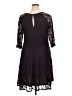 Gabby Skye 100% Polyester Black Cocktail Dress Size 14 - photo 2