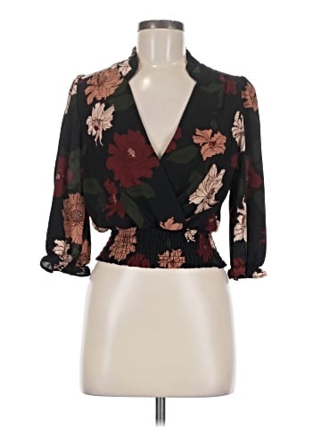 Monteau 3/4 Sleeve Blouse (view 1)