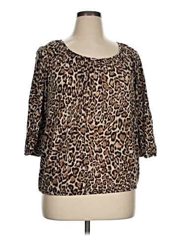 MICHAEL Michael Kors 3/4 Sleeve T-Shirt (view 1)