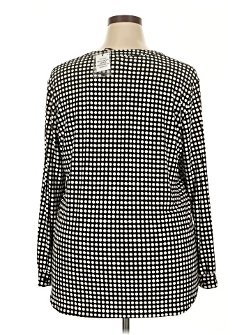 Anne Klein Long Sleeve Blouse (view 2)