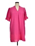 Unbranded 100% Polyester Pink Casual Dress Size XL - photo 1