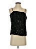 Ann Taylor LOFT 100% Polyester Black Sleeveless Blouse Size XS - photo 1