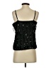 Ann Taylor LOFT 100% Polyester Black Sleeveless Blouse Size XS - photo 2