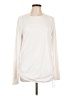 Lands' End Ivory Long Sleeve Top Size L - photo 1