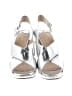 Prada Metallic Silver Sandals Size EU 35 - photo 2