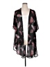 Torrid 100% Polyester Black Cardigan Size 1X Plus (1) - photo 1