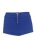 A'gaci 100% Polyester Chevron-herringbone Blue Shorts Size M - photo 1