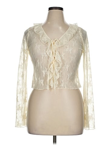 Thirty/Thirty Long Sleeve Blouse (view 1)