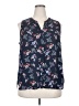 Sanctuary 100% Polyester Blue Sleeveless T-Shirt Size 2X - photo 1