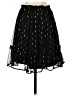 Angie 100% Rayon Stars Black Formal Skirt Size S - photo 1