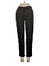 Mango Plaid Black Casual Pants Size XXS - photo 1