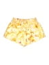 Seven Wonders 100% Polyester Floral Yellow Shorts Size S - photo 1