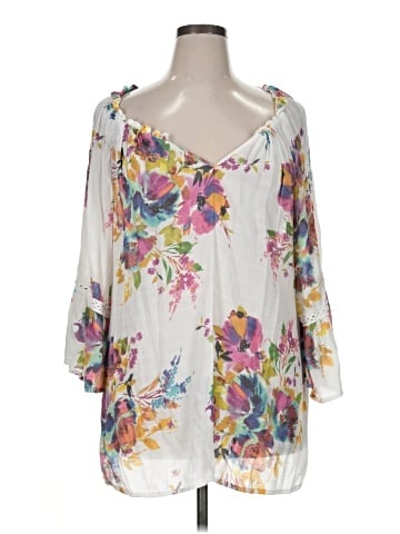 Spense 3/4 Sleeve Blouse (view 1)