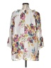 Spense White 3/4 Sleeve Blouse Size 1X - photo 2