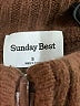 Sunday Best Brown Turtleneck Sweater Size S - photo 7