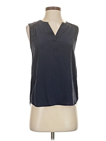 Daniel Rainn Sleeveless Silk Top (view 1)
