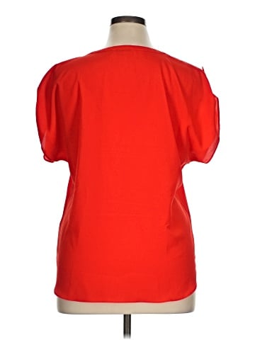 Calvin Klein Short Sleeve Blouse (view 2)