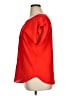 Calvin Klein 100% Polyester Red Short Sleeve Blouse Size XL - photo 5