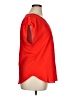 Calvin Klein 100% Polyester Red Short Sleeve Blouse Size XL - photo 4