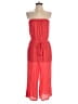 Lascana Solid Red Orange Jumpsuit Size L - photo 1