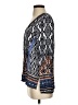 Hale Bob Blue Long Sleeve Blouse Size S - photo 5