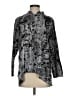 Niche Paisley Gray Long Sleeve Blouse Size S - photo 1
