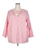 MICHAEL Michael Kors Red 3/4 Sleeve Blouse Size 2X - photo 1