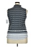 Croft & Barrow Blue Sleeveless Blouse Size XXL - photo 2