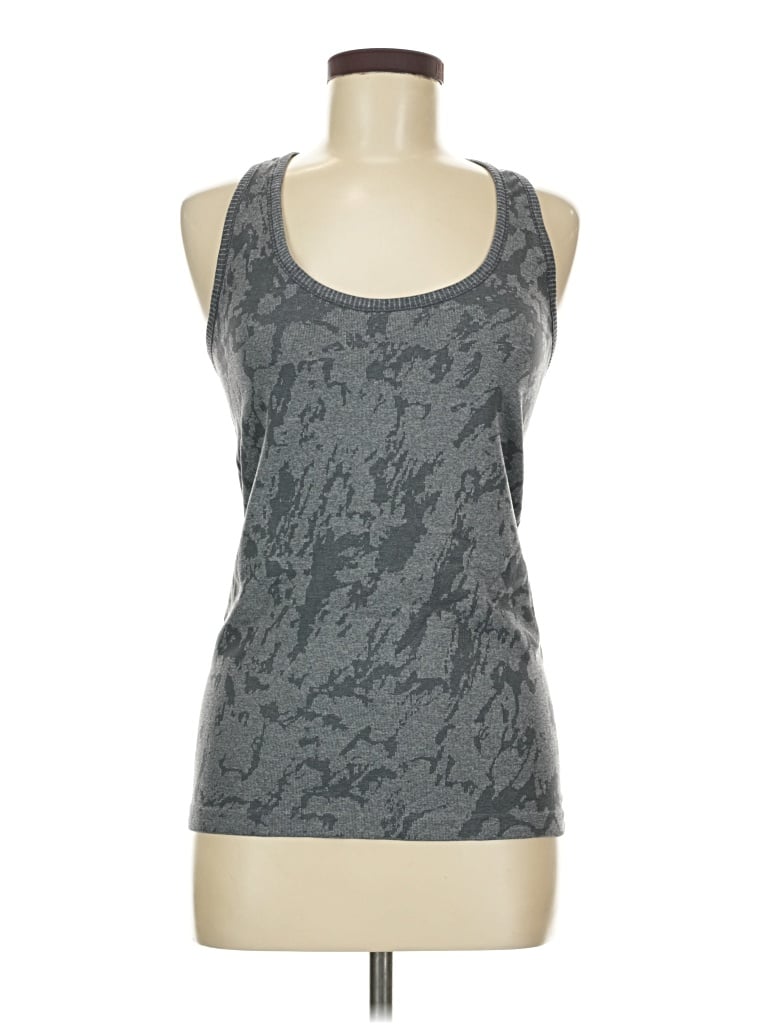 Pre-owned Zyia Active Active Tank Top In Gray