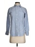 J.Crew 100% Cotton Stripes Blue Long Sleeve Button-Down Shirt Size 0 - photo 1
