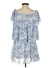 Pink Lily 100% Polyester Blue Casual Dress Size S - photo 2
