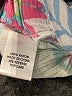 Juniper + Lime 100% Rayon Tropical Blue Shorts Size XL - photo 4