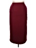 Koret 100% Polyester Solid Burgundy Formal Skirt Size 16 - photo 1