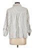 Max Studio Stripes Ivory 3/4 Sleeve Blouse Size L - photo 2