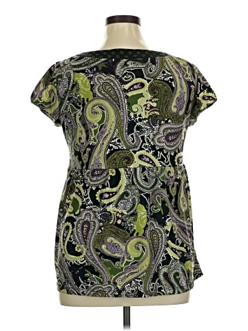 Apt. 9 Short Sleeve Blouse (view 2)