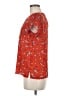 Fun2Fun 100% Polyester Red 3/4 Sleeve Blouse One size - photo 5