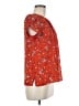 Fun2Fun 100% Polyester Red 3/4 Sleeve Blouse One size - photo 4