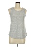 Gap Outlet Silver Sleeveless T-Shirt Size M - photo 1