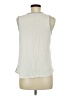 Gap Outlet Silver Sleeveless T-Shirt Size M - photo 2