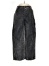 LACAUSA 100% Cotton Black Jeans Size 6 - photo 1