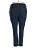 Lane Bryant Solid Blue Jeans Size 22 Plus (5) - photo 2