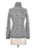 Charter Club 100% Cashmere Animal Print Silver Cashmere Pullover Sweater Size S - photo 1