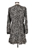 ABound Animal Print Black Casual Dress Size L - photo 2