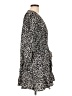 ABound Animal Print Black Casual Dress Size L - photo 4