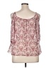 Soprano 100% Polyester Pink 3/4 Sleeve Blouse Size 1X - photo 2
