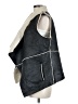 JACK 100% Polyester Gray Faux Fur Vest Size M - photo 5